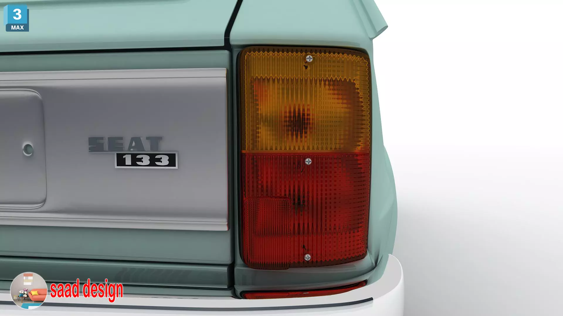 seat 133 1979 v3 3D model_5