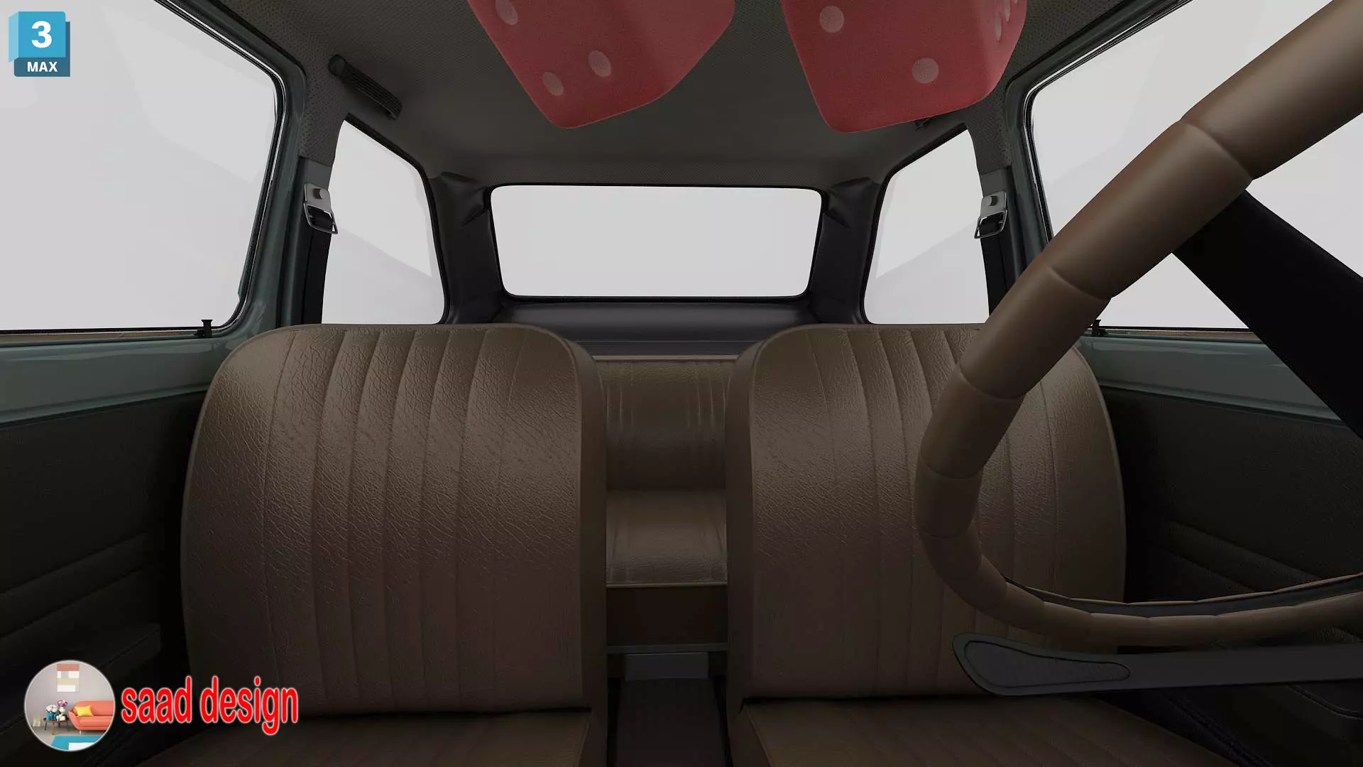 seat 133 1979 v3 3D model_16