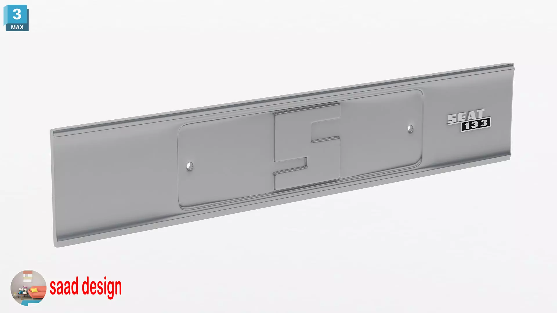 seat 133 1979 v3 3D model_35