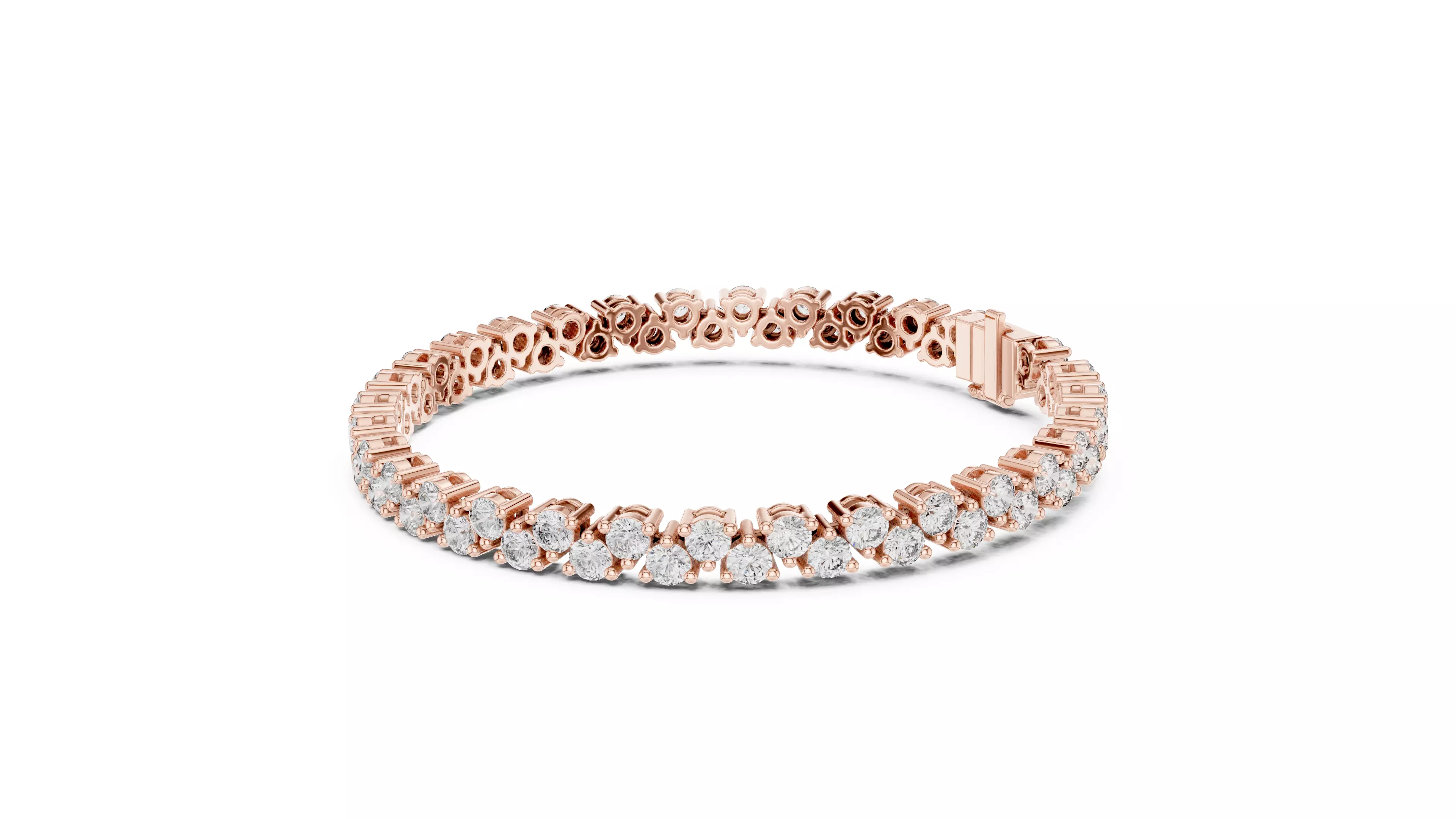 Tennis Bracelet 3dm stl renders Animation video details  3D print model_1