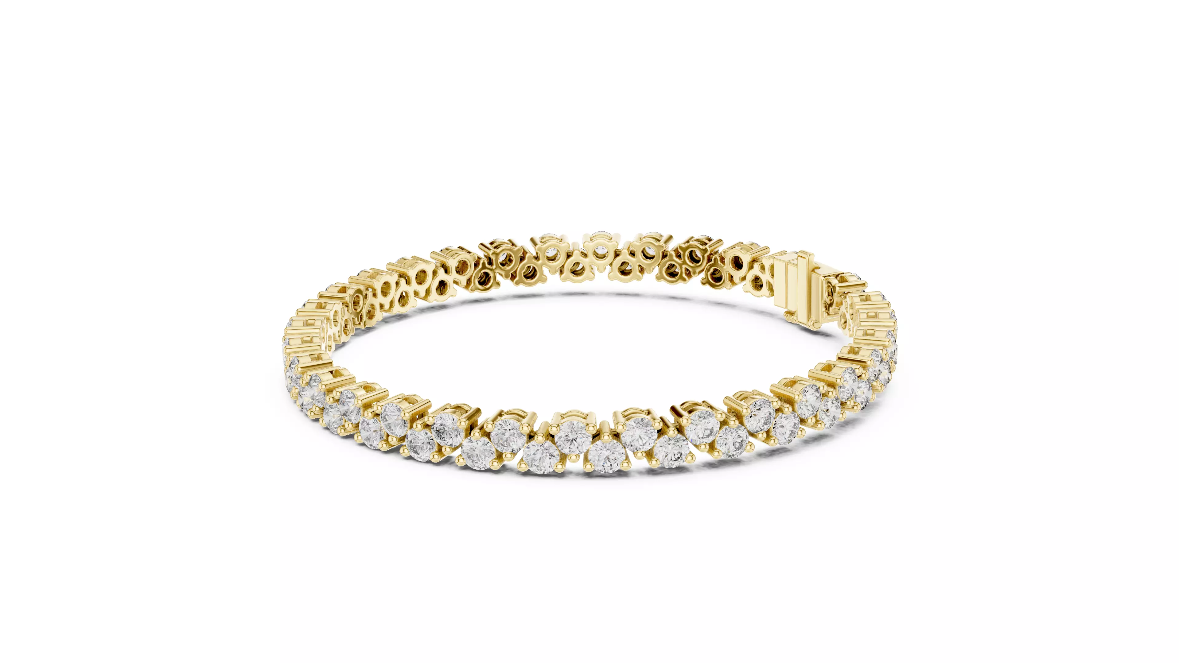 Tennis Bracelet 3dm stl renders Animation video details  3D print model_8