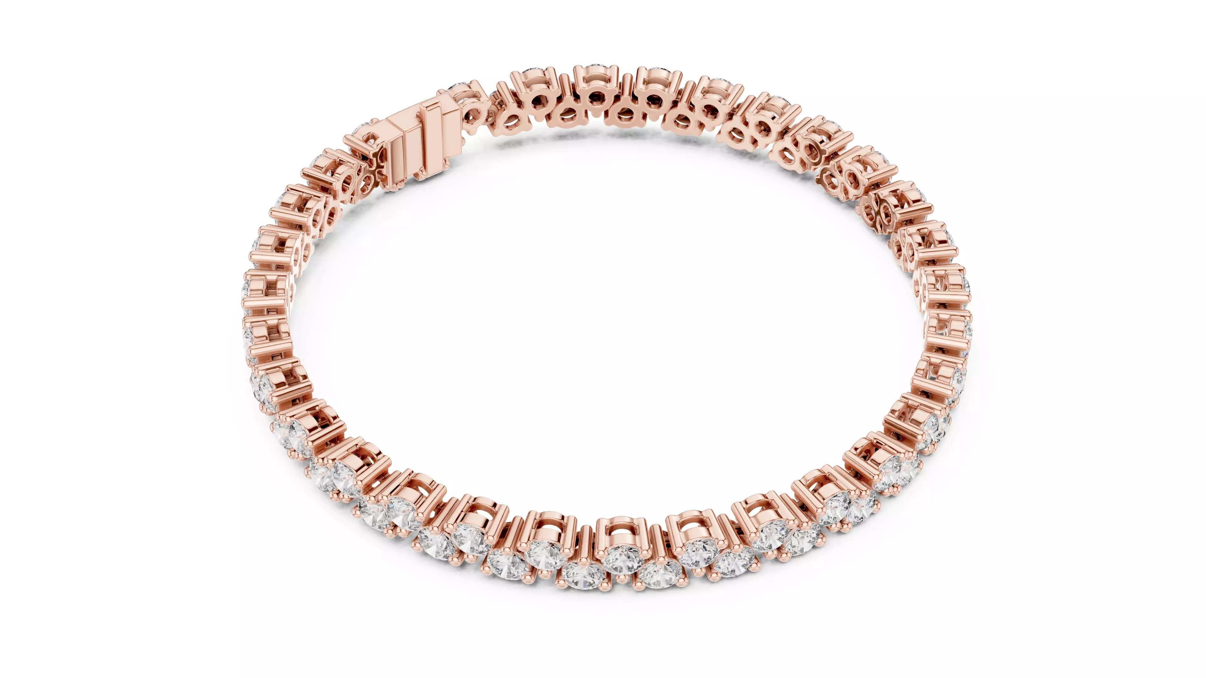 Tennis Bracelet 3dm stl renders Animation video details  3D print model_2