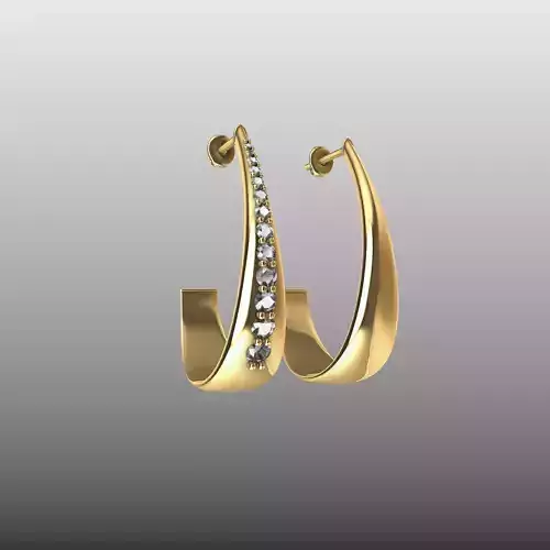 Taper Ear Hoops  2 Variations