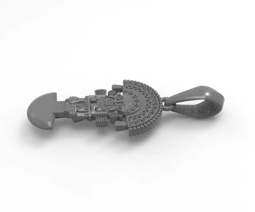 inca pendant 3D print model_2