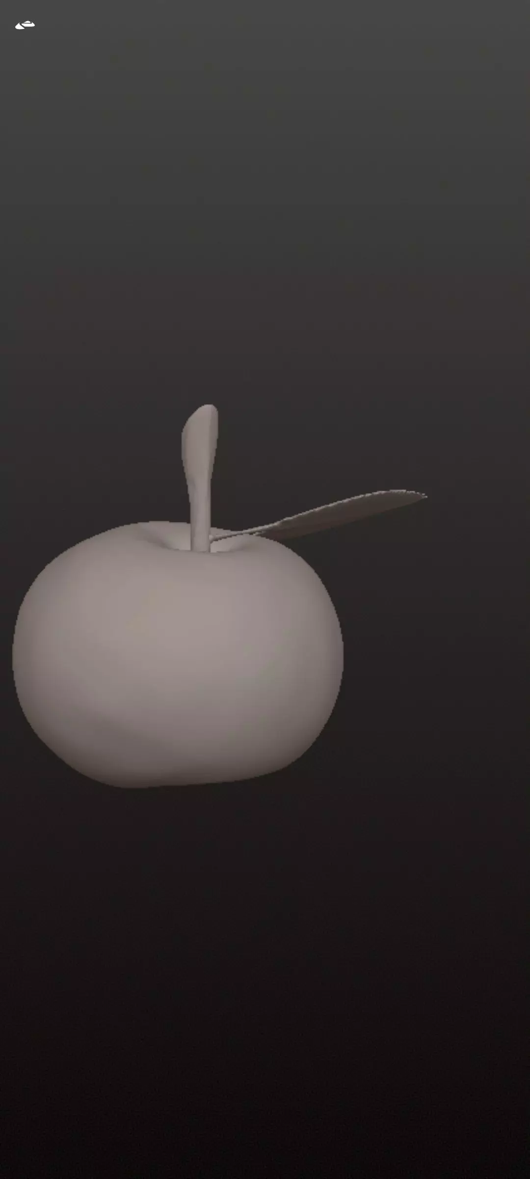Apple model 3D model_2