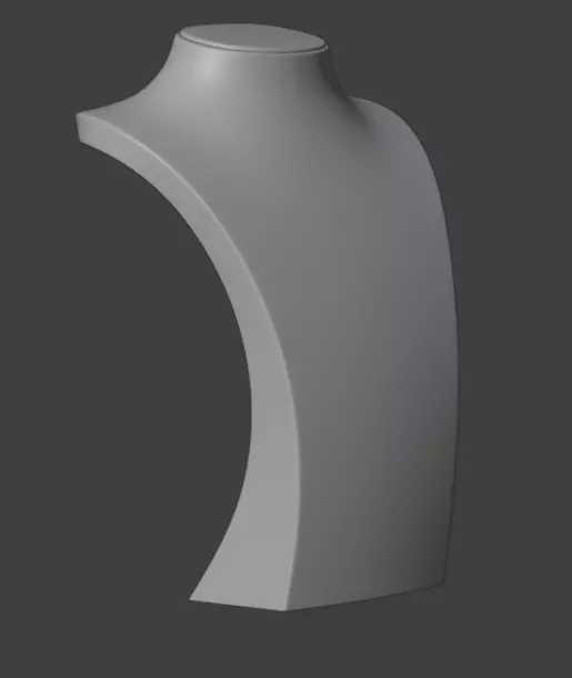  Diamond Necklace Van cleef 3D model_8