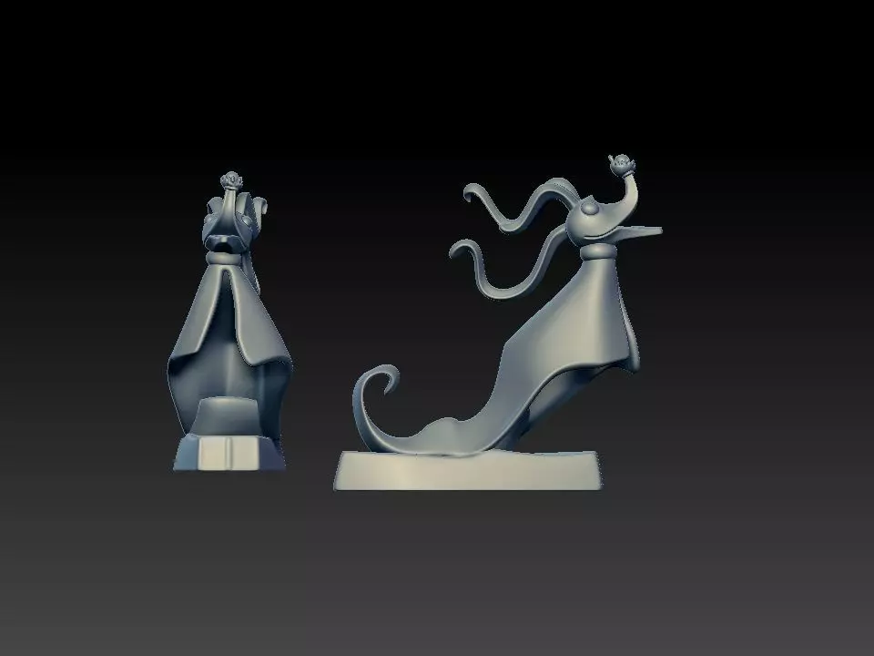 Zero dog - Nightmare Before Christmas - 3d print 3D print model_1