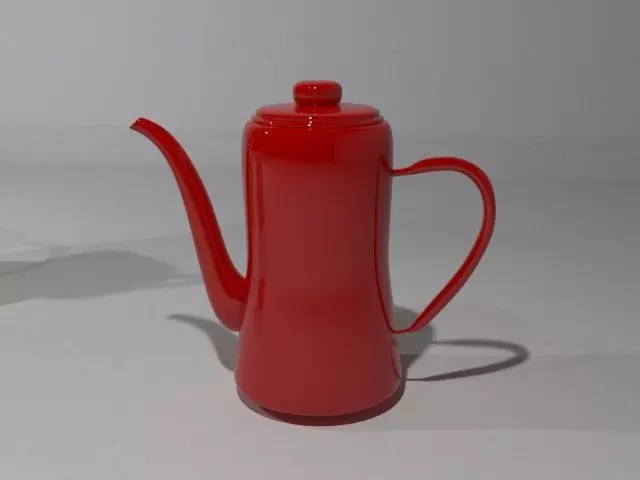 Kettle Collection Low-poly 3D model_5