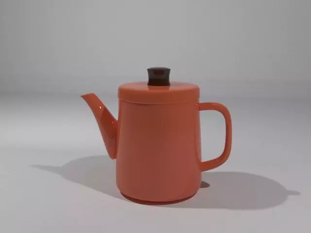 Kettle Collection Low-poly 3D model_6