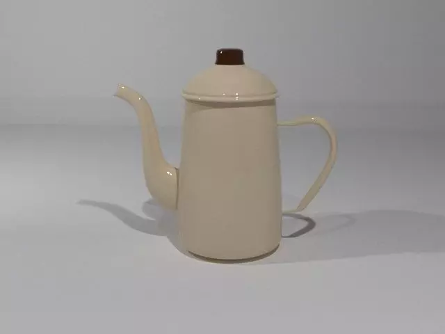 Kettle Collection Low-poly 3D model_4