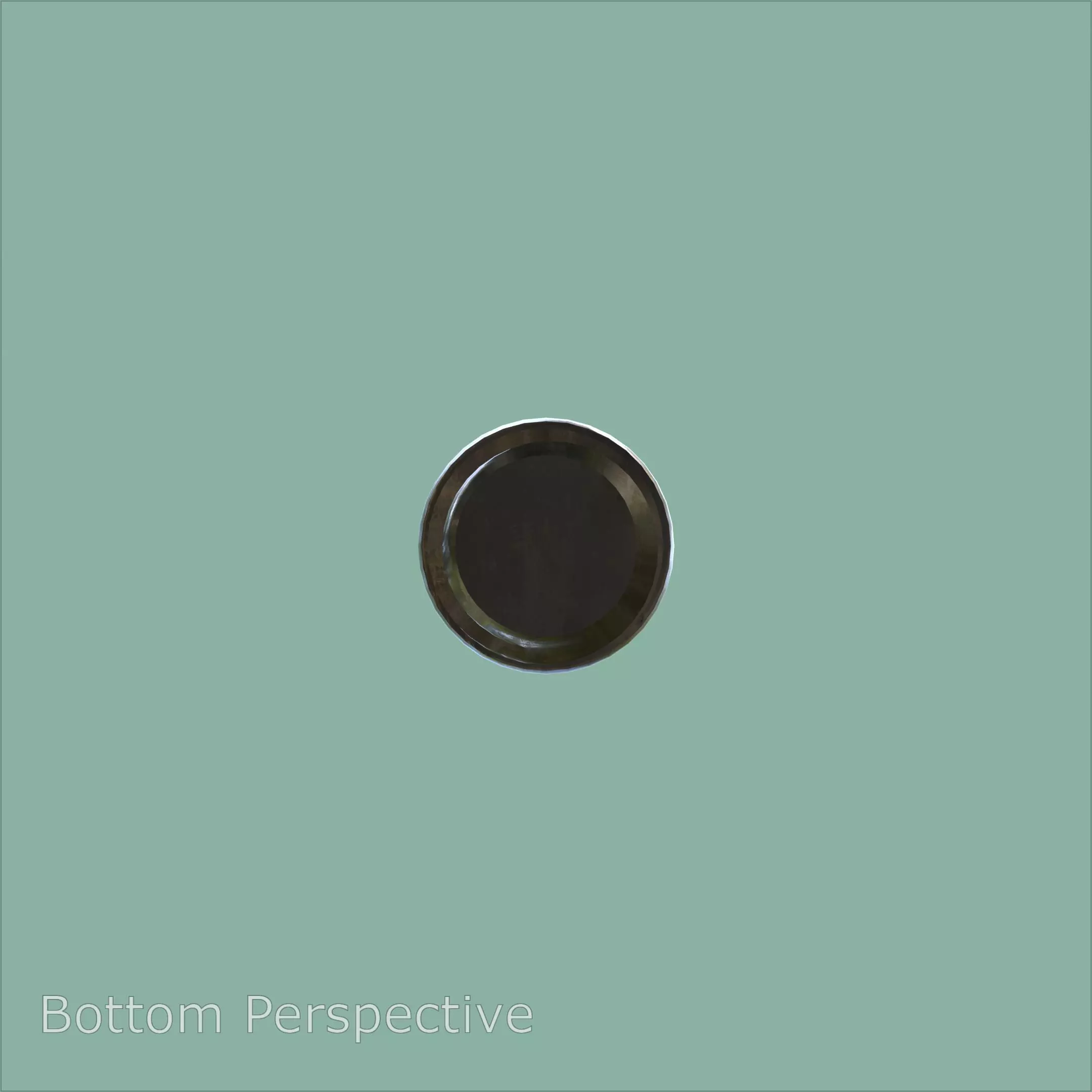 Steel Stained M12 Bolt Allen Pan Head 3D Model 3D model_5