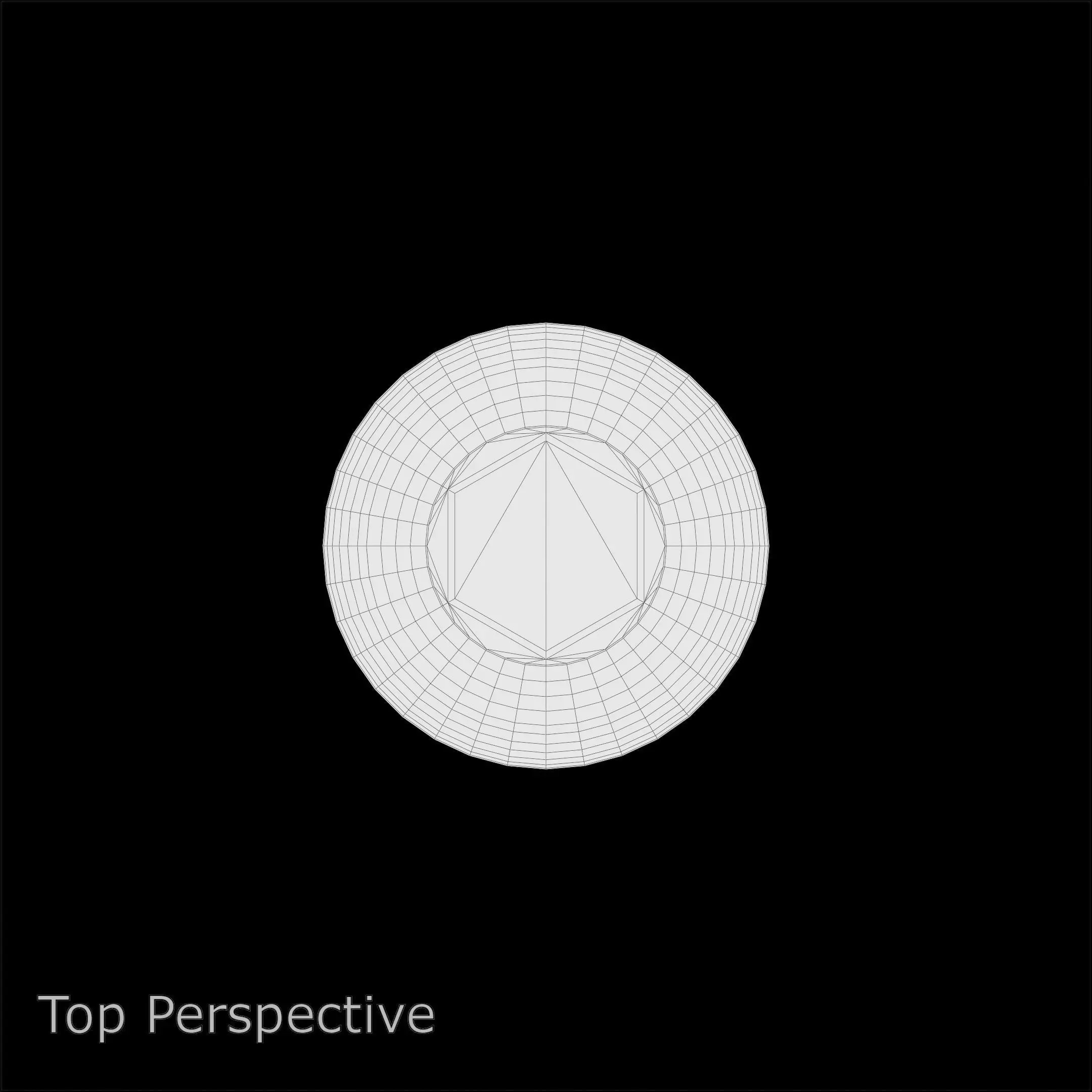 Steel Stained M12 Bolt Allen Pan Head 3D Model 3D model_13