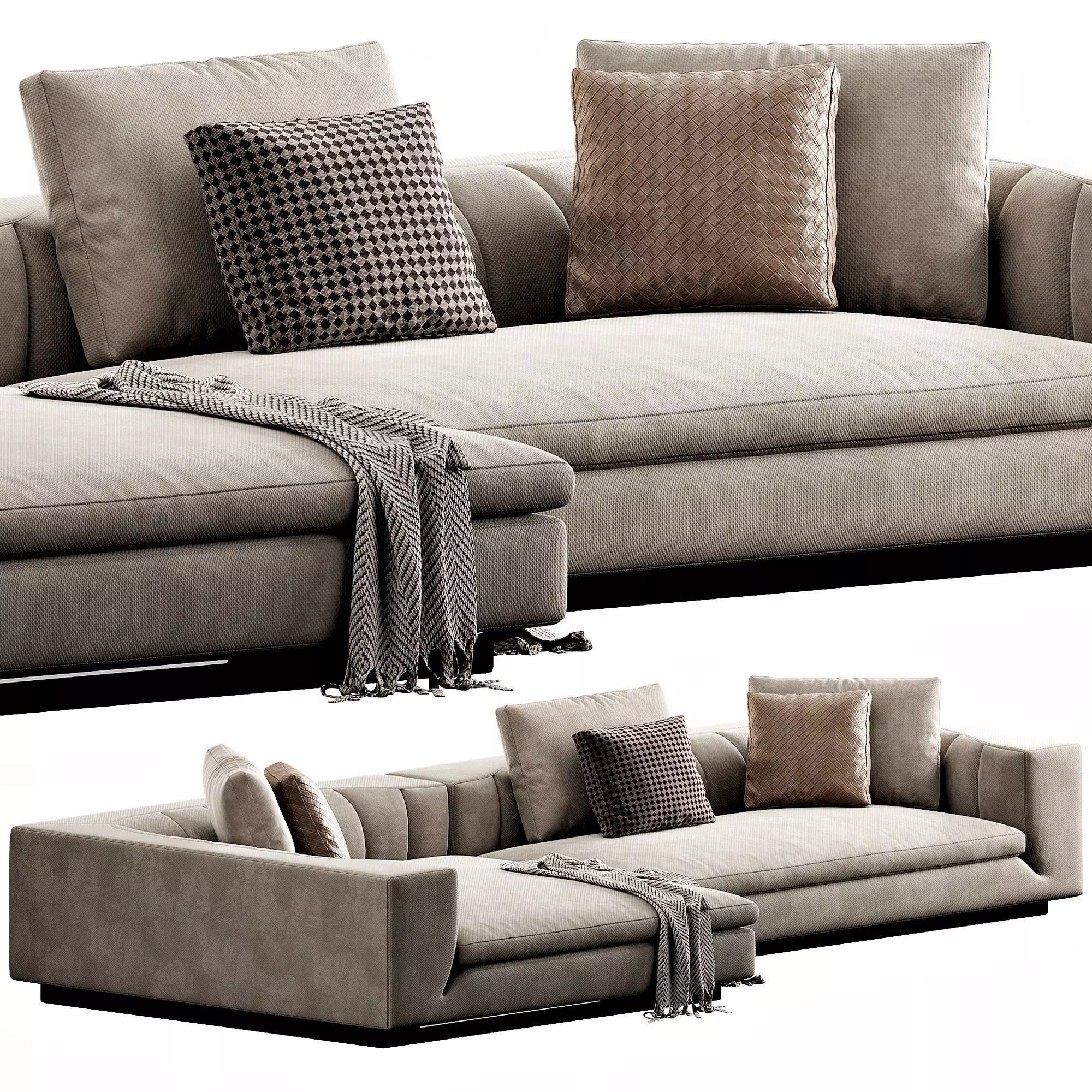 Riley Sofa 3D model_3