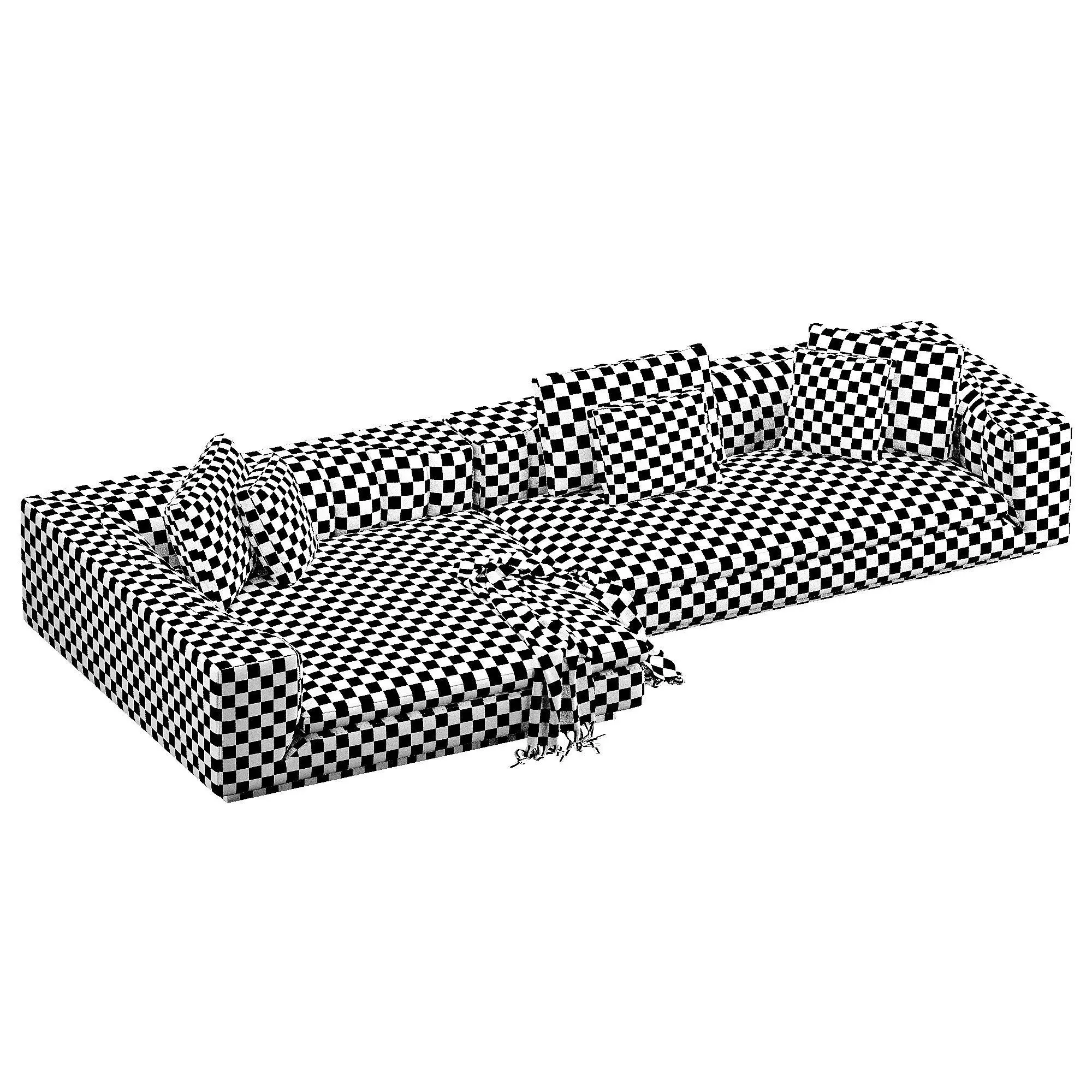 Riley Sofa 3D model_6