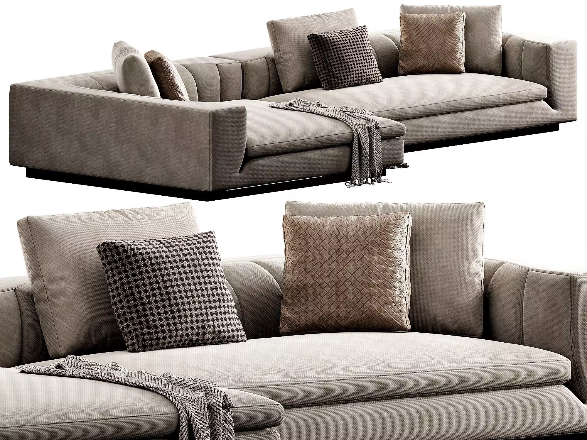 Riley Sofa 3D model_0