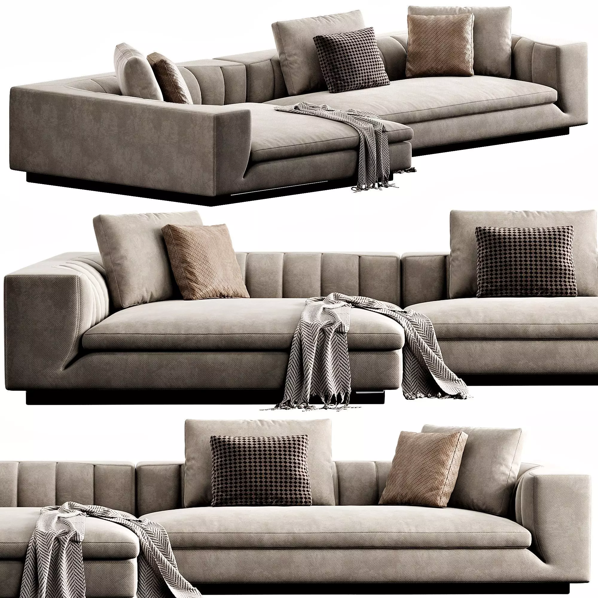 Riley Sofa 3D model_4