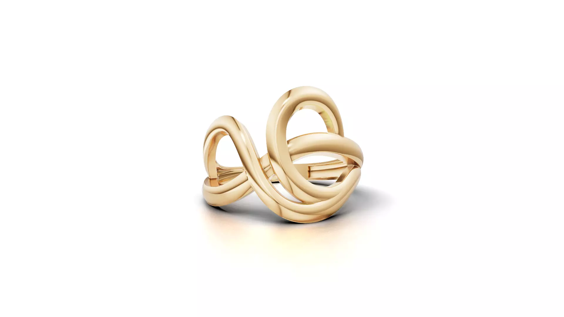 Minimal Abstract Ring 31 3D print model_0