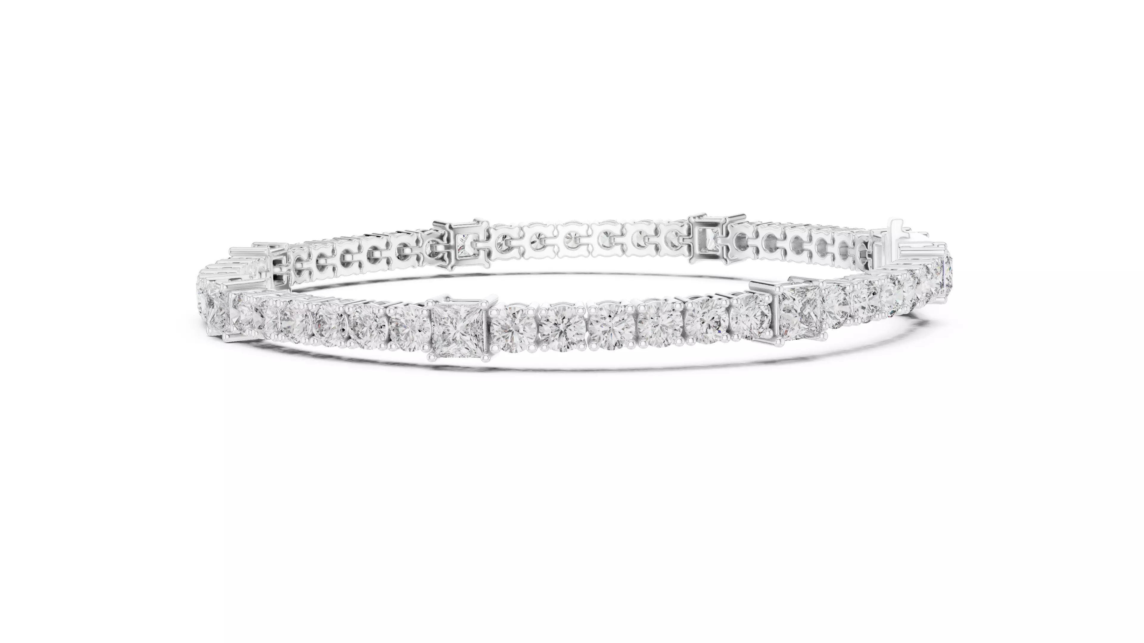 Tennis Bracelet 3dm stl renders Animation video details  3D print model_6