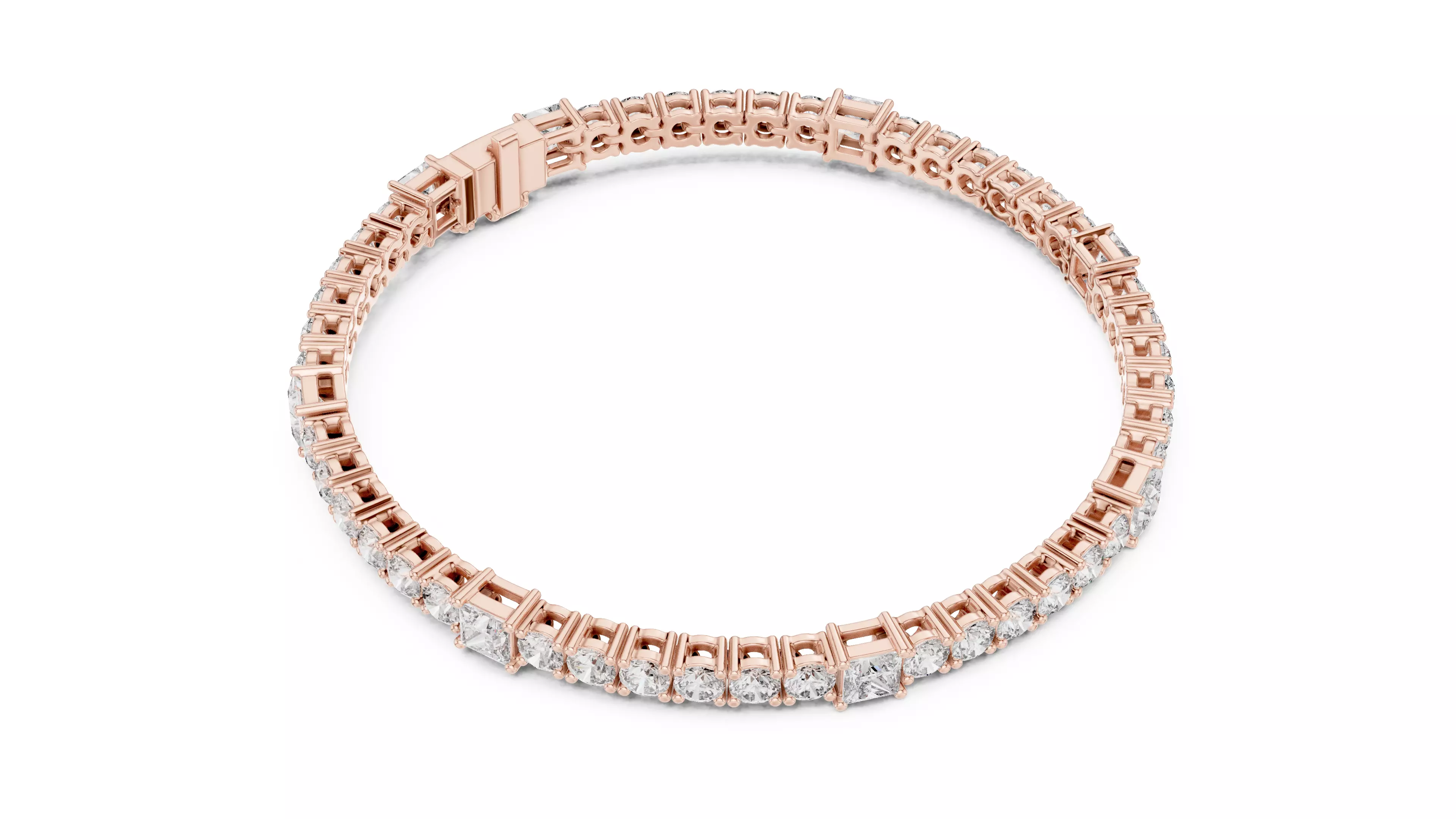 Tennis Bracelet 3dm stl renders Animation video details  3D print model_2