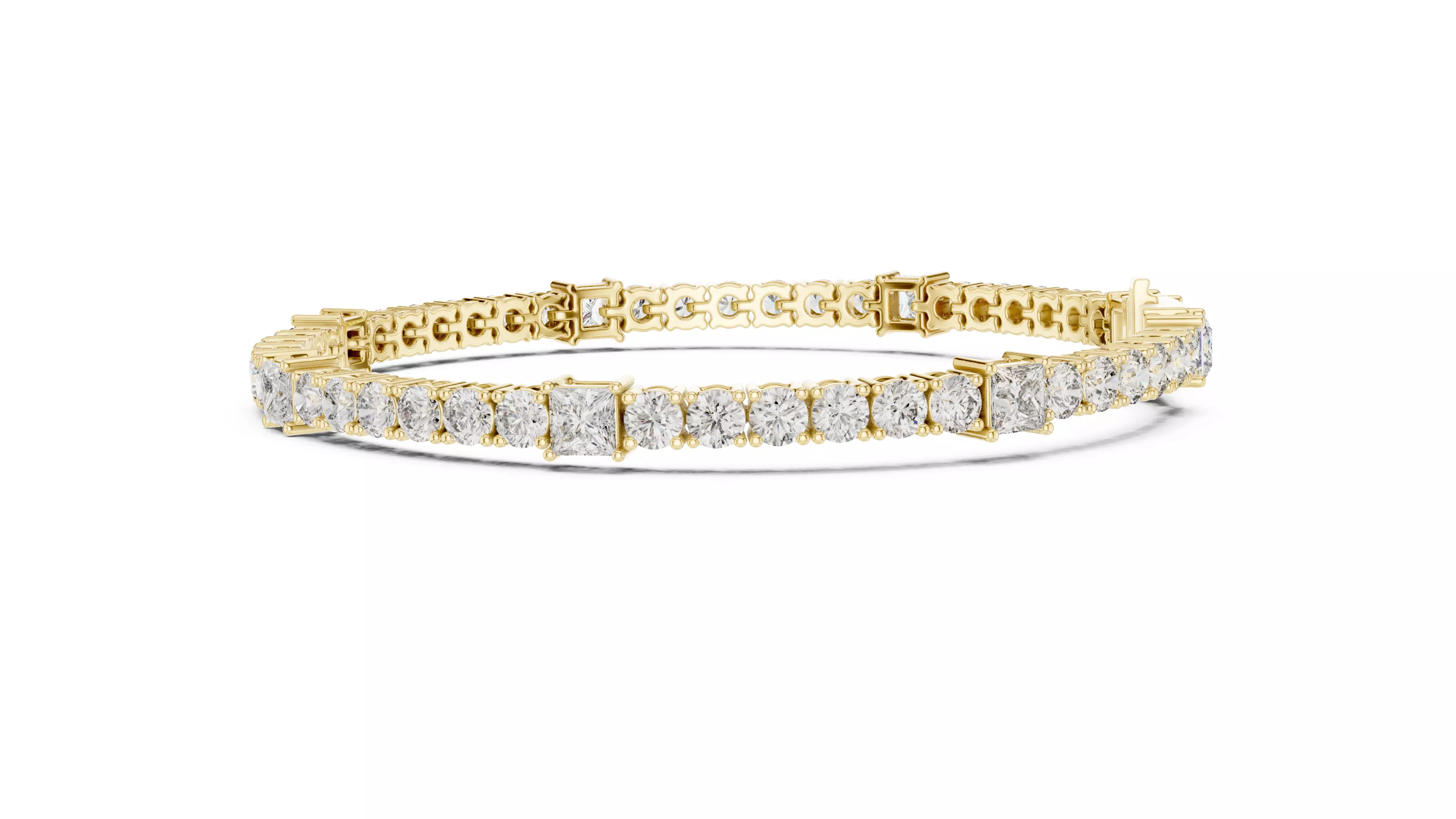 Tennis Bracelet 3dm stl renders Animation video details  3D print model_10