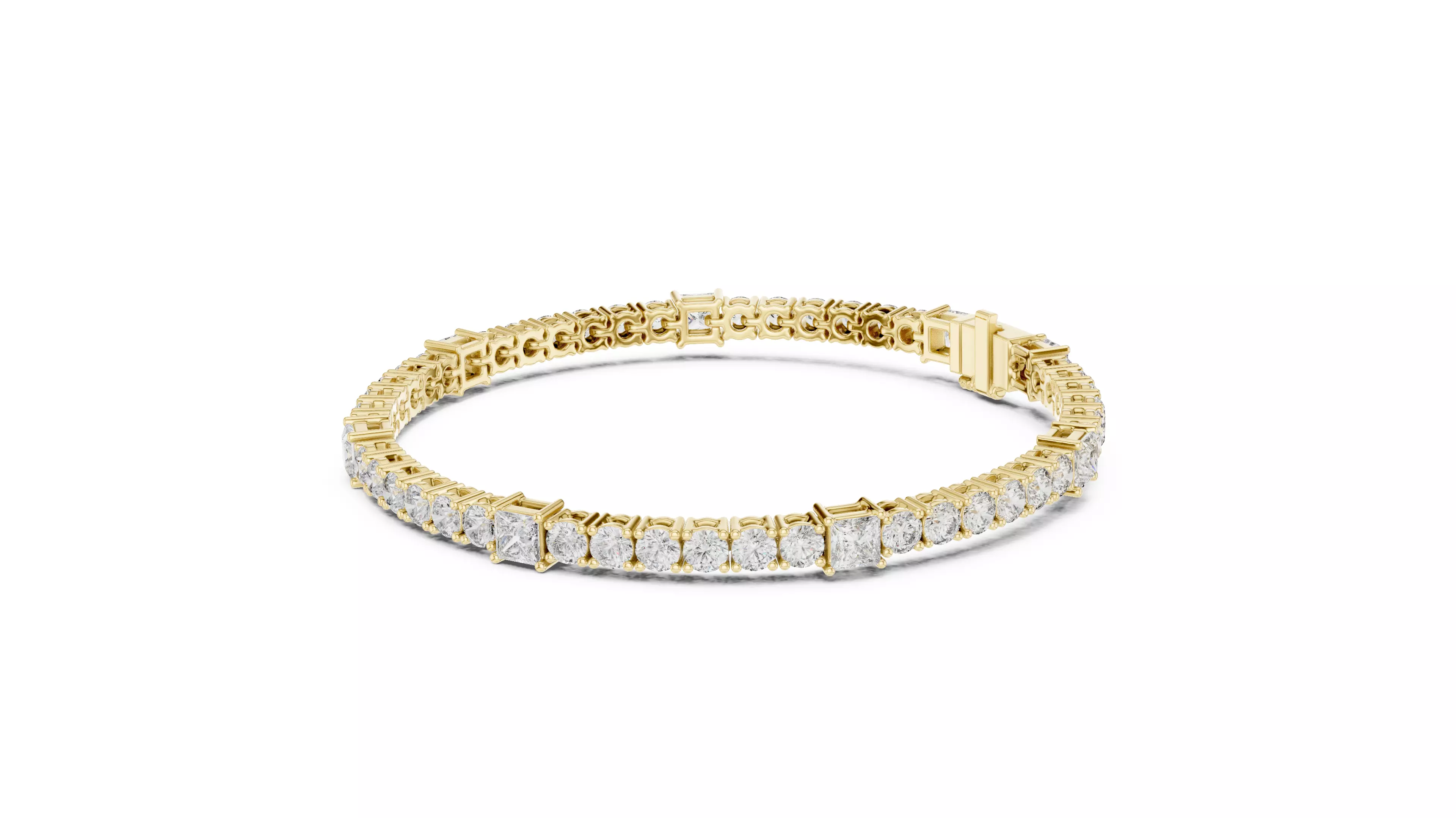 Tennis Bracelet 3dm stl renders Animation video details  3D print model_8