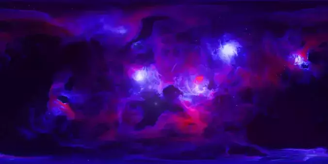 Eventide Singularity Nebula 360 degree HDRI 12K