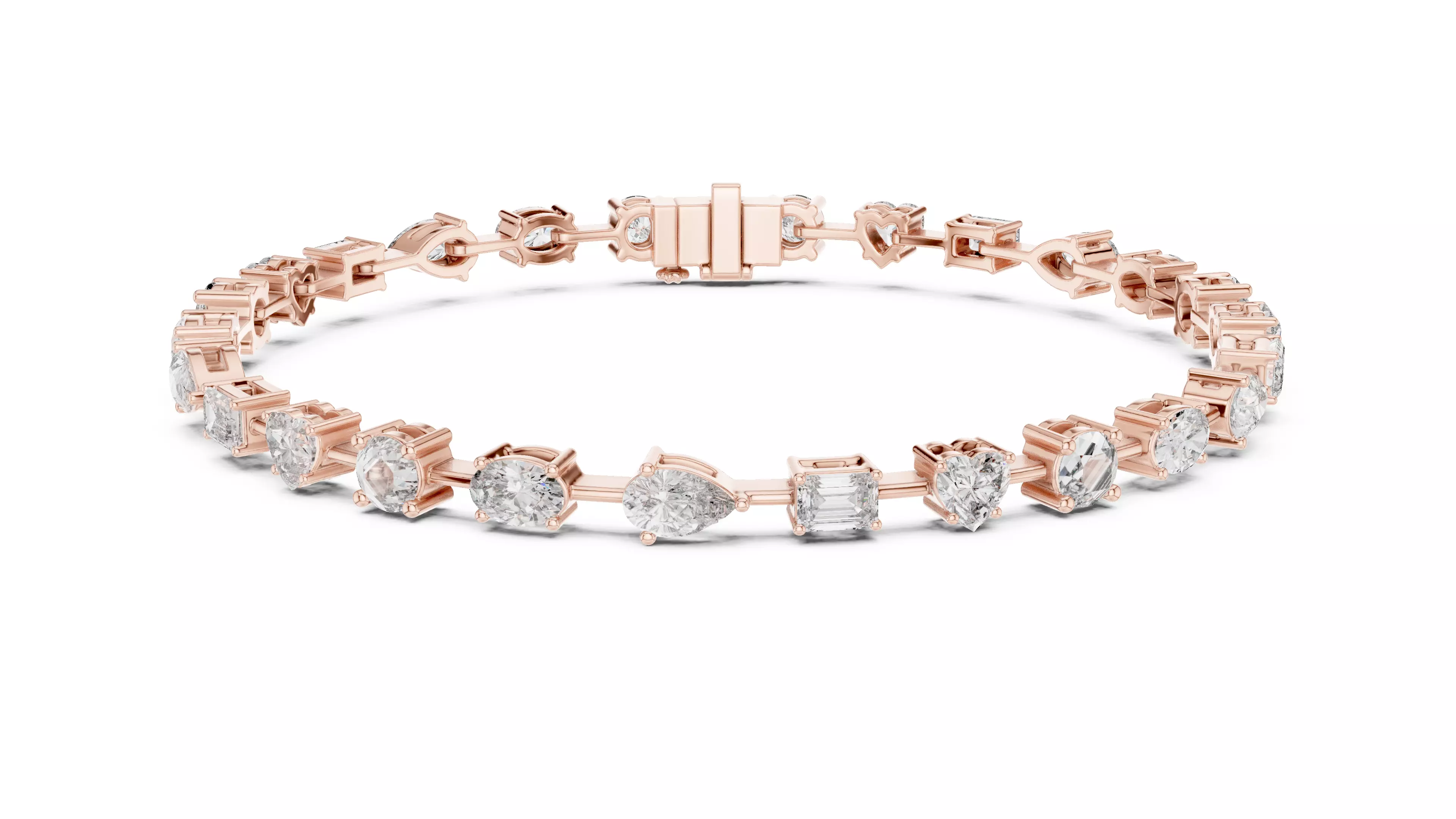 Tennis Bracelet 3dm stl renders Animation video details  3D print model_3