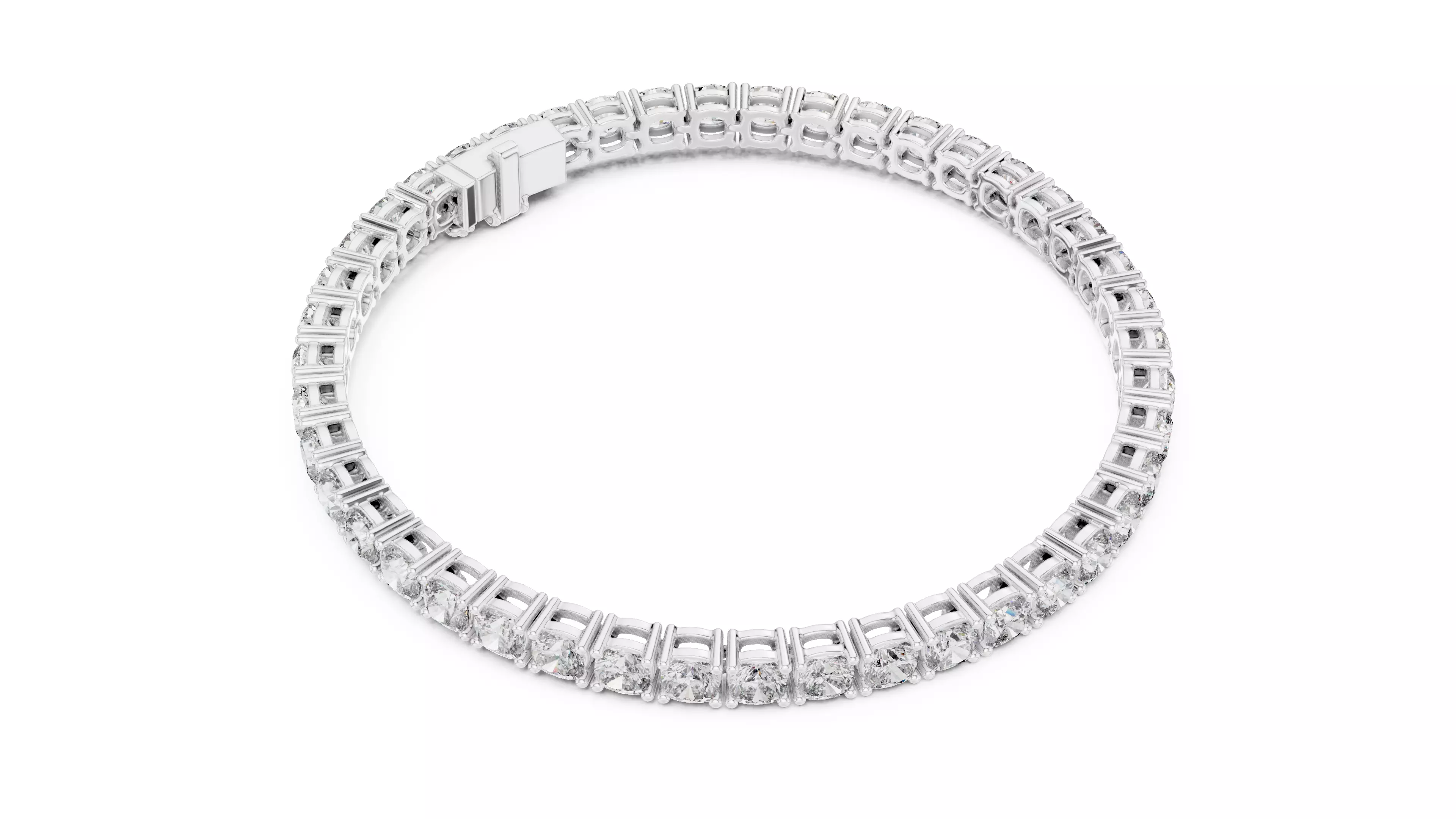 Tennis Bracelet 3dm stl renders Animation video details  3D print model_5