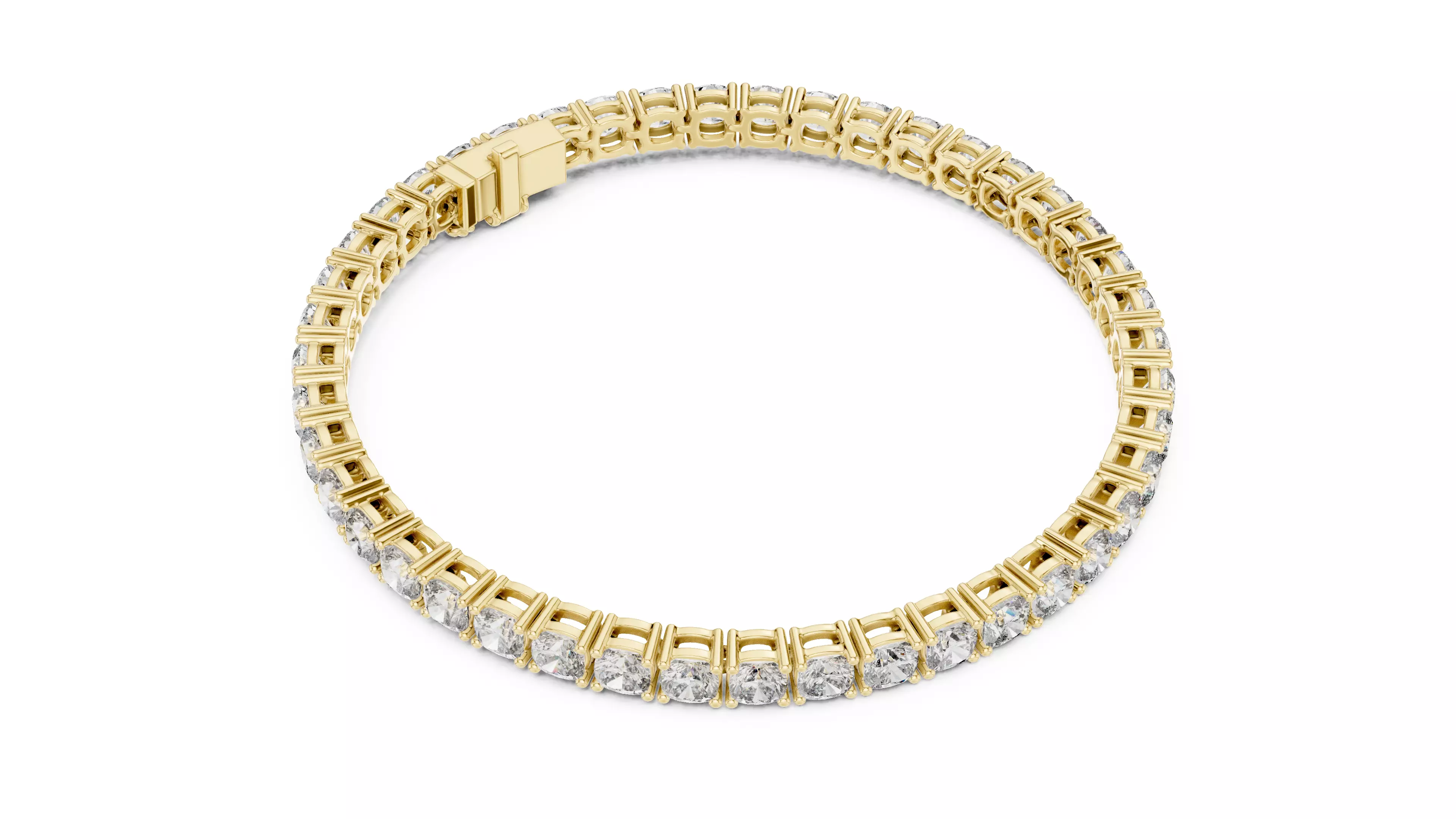 Tennis Bracelet 3dm stl renders Animation video details  3D print model_9