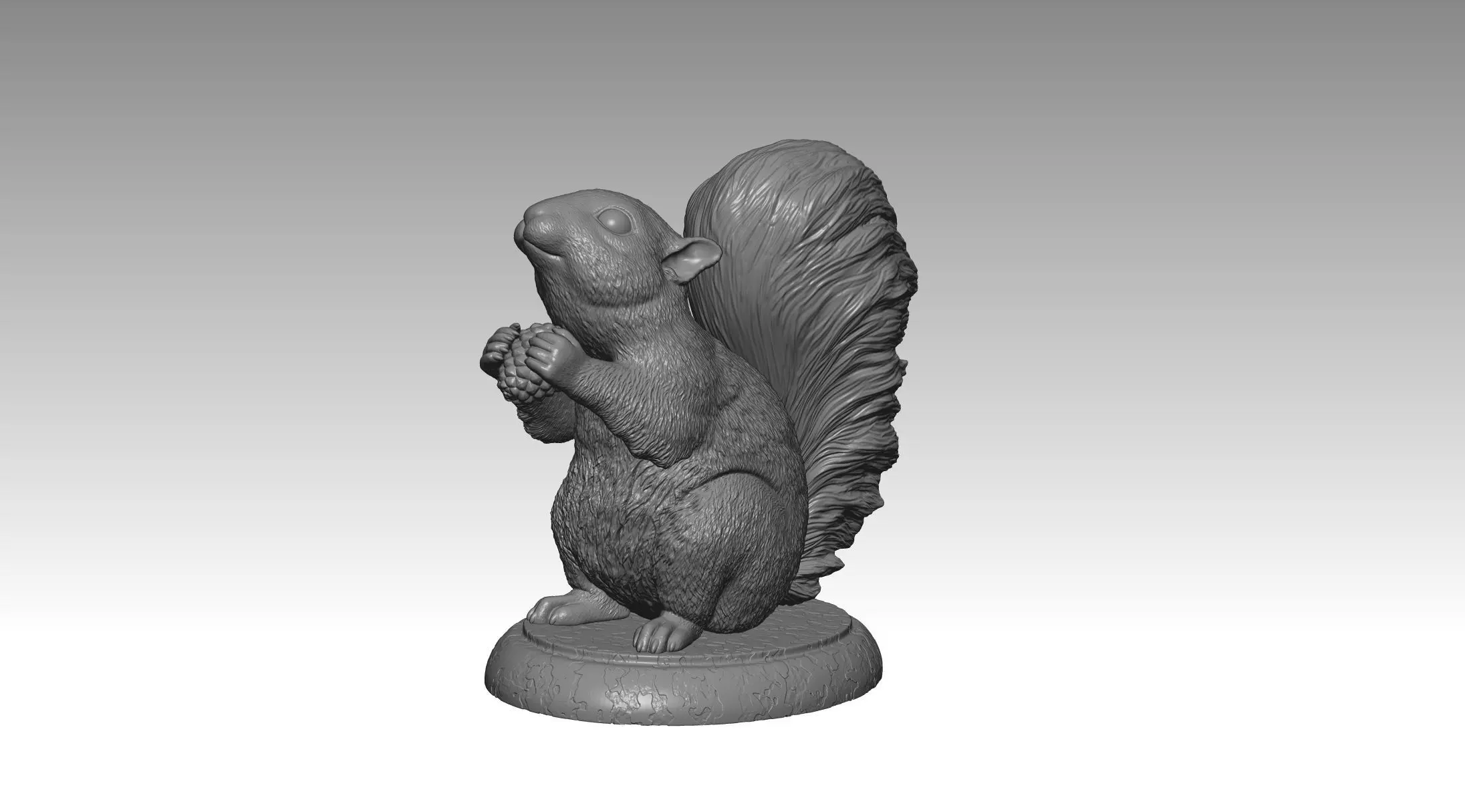 squirrel model 2 3D print model_5