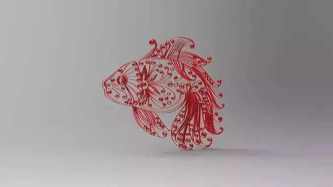 carved fish