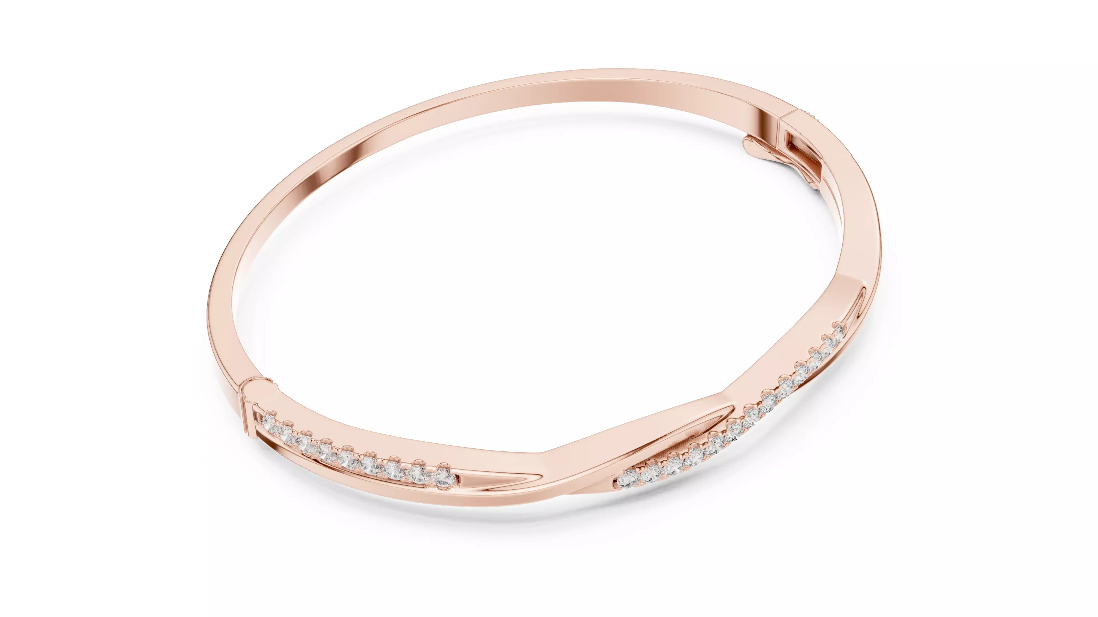 Tennis Bracelet 3dm stl renders Animation video details  3D print model_2