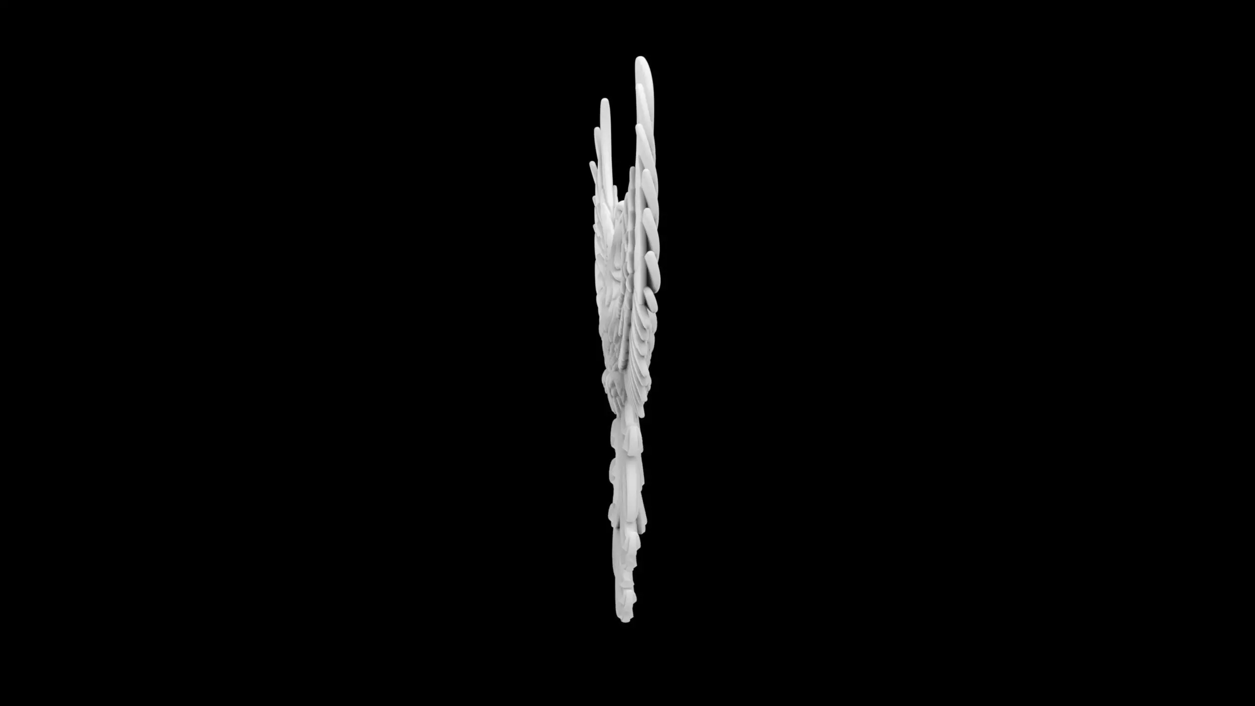 Phoenix Emblem Relief 3D Print Model 3D print model_5