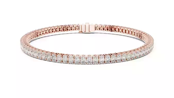 Tennis Bracelet 3dm stl renders Animation video details 3D print model