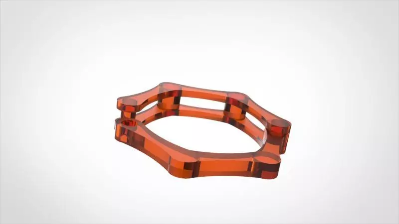 Barbell Clamps 3D print model_1