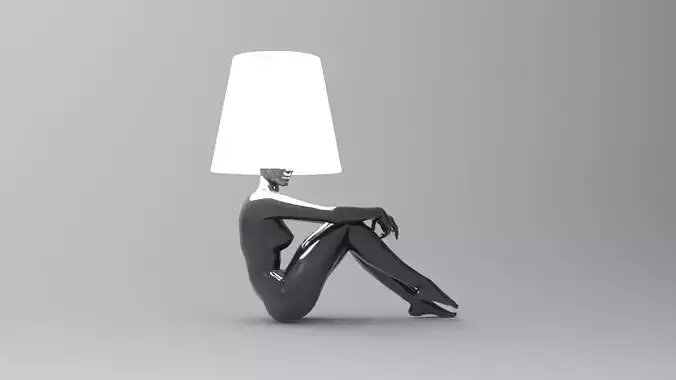 woman sculpture lamp 
