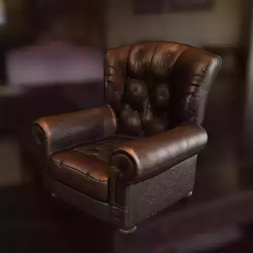 Vintage Leather Armchair