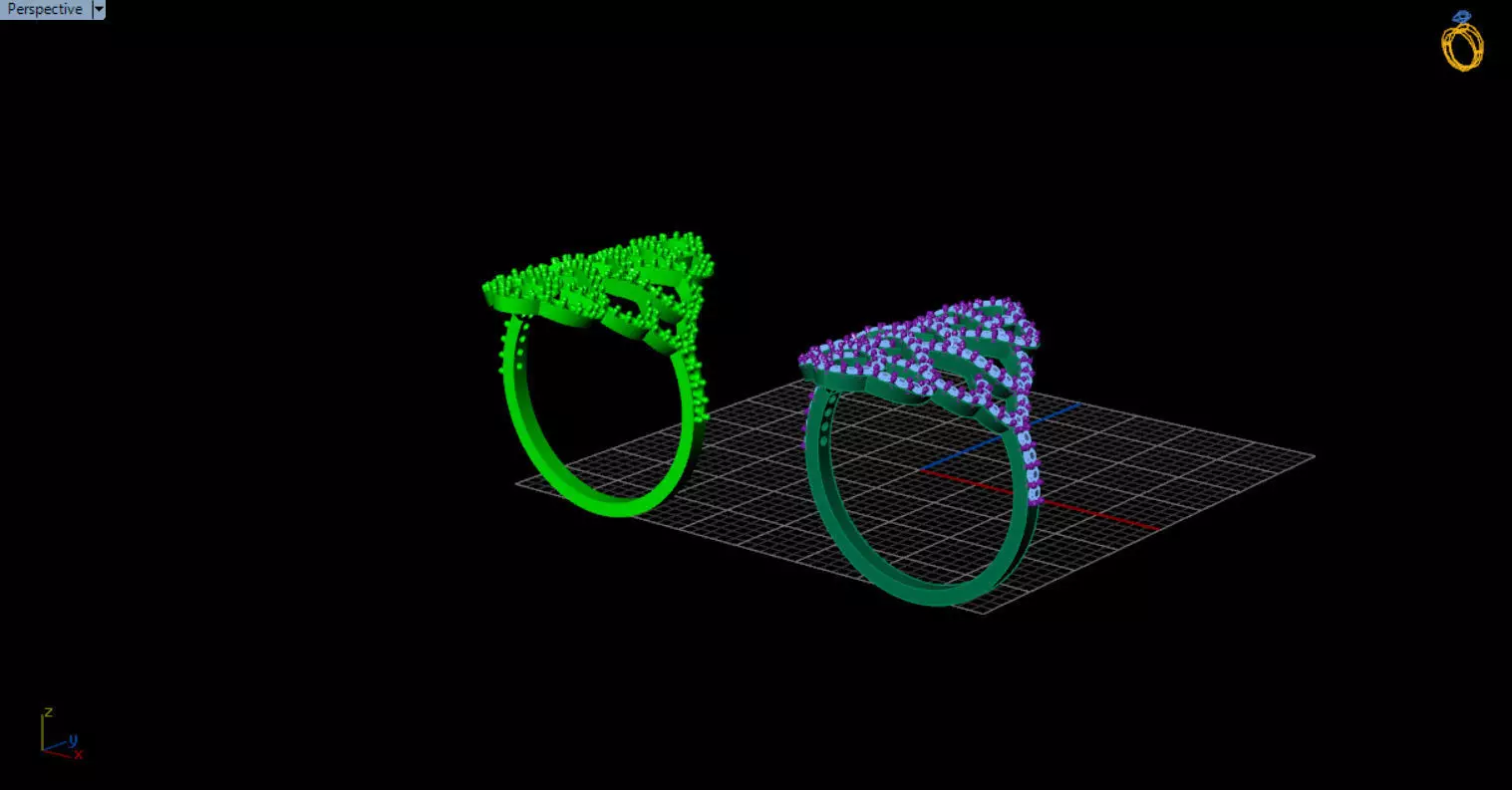 patterned jewelry ring 3D print model_25