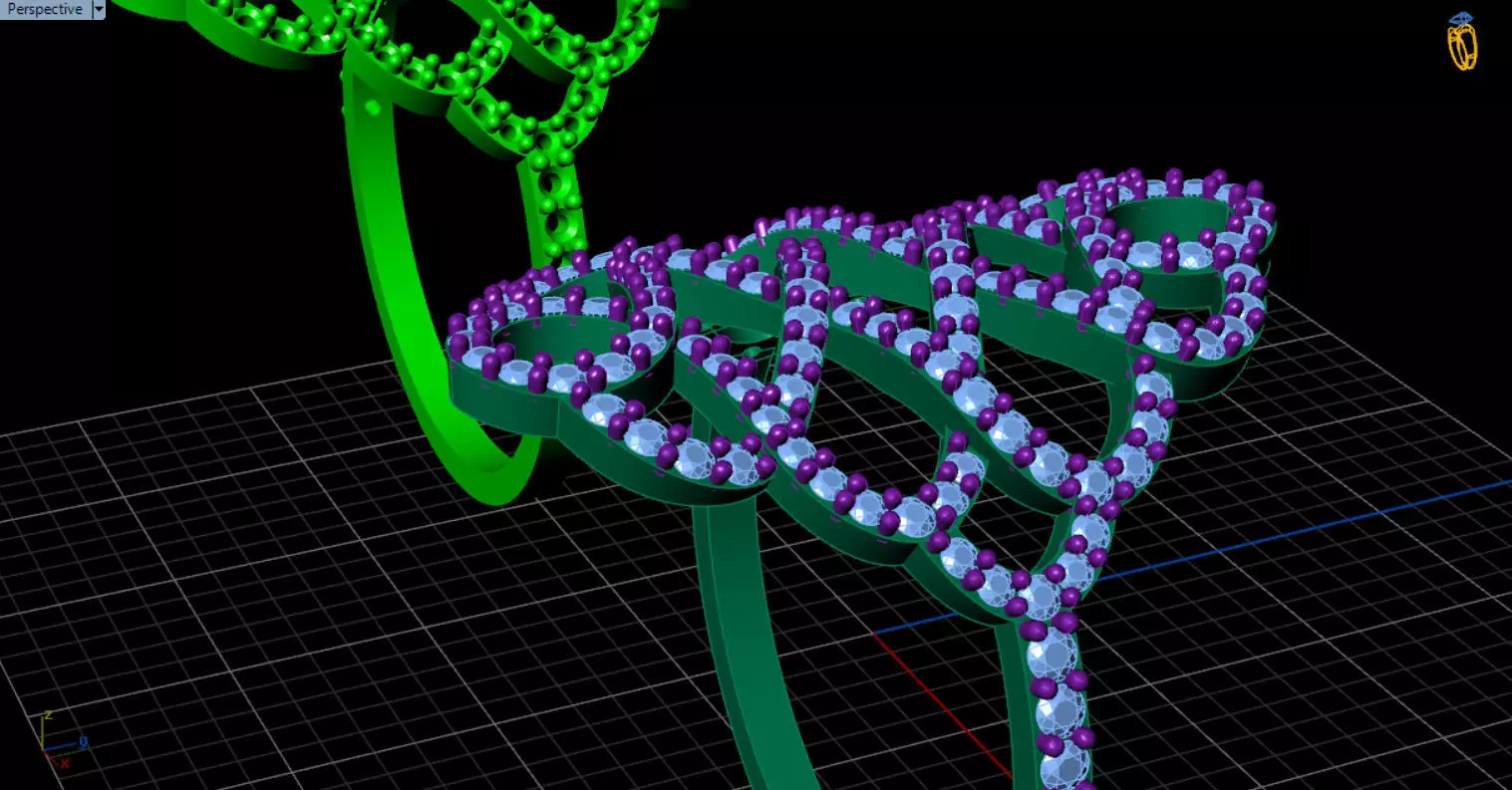 patterned jewelry ring 3D print model_47