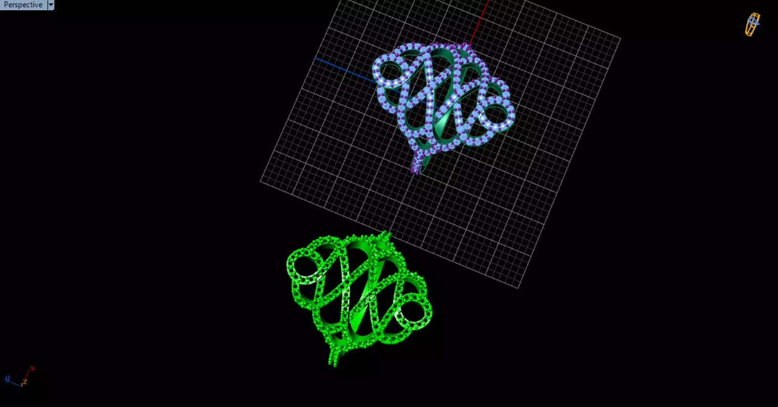 patterned jewelry ring 3D print model_32