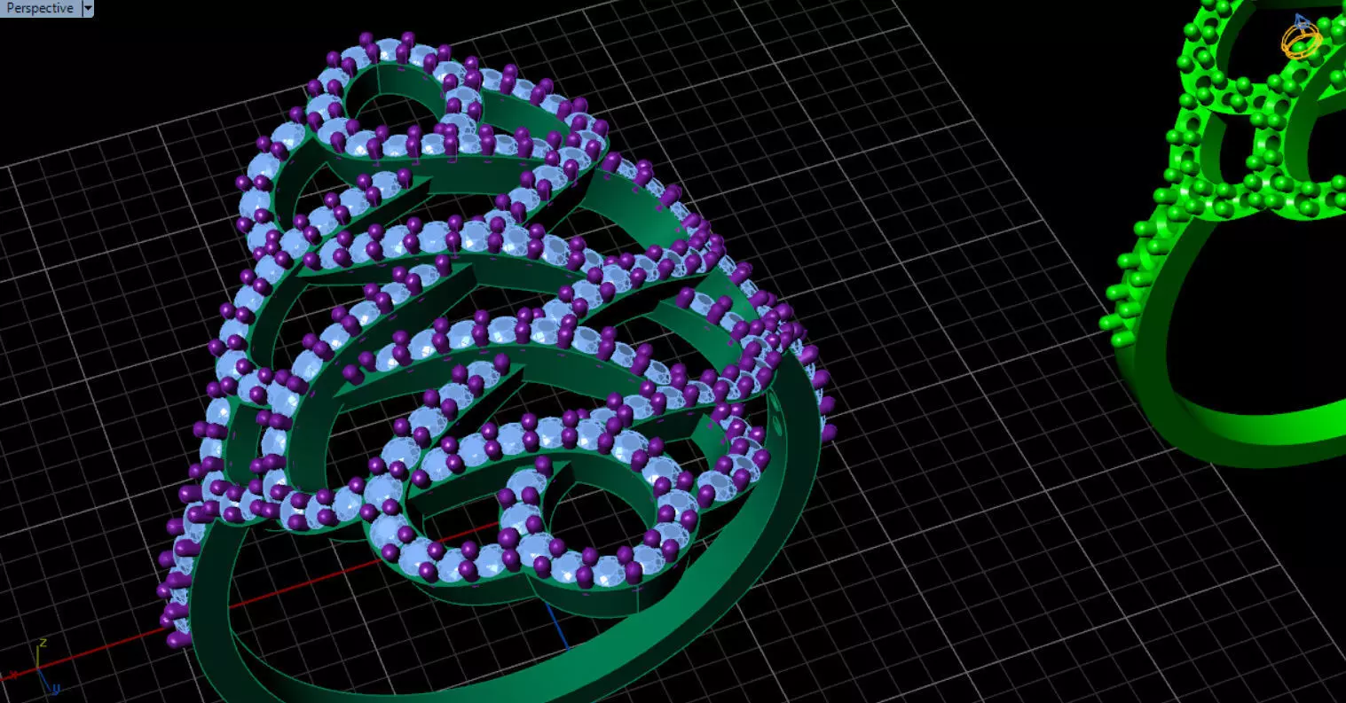 patterned jewelry ring 3D print model_43