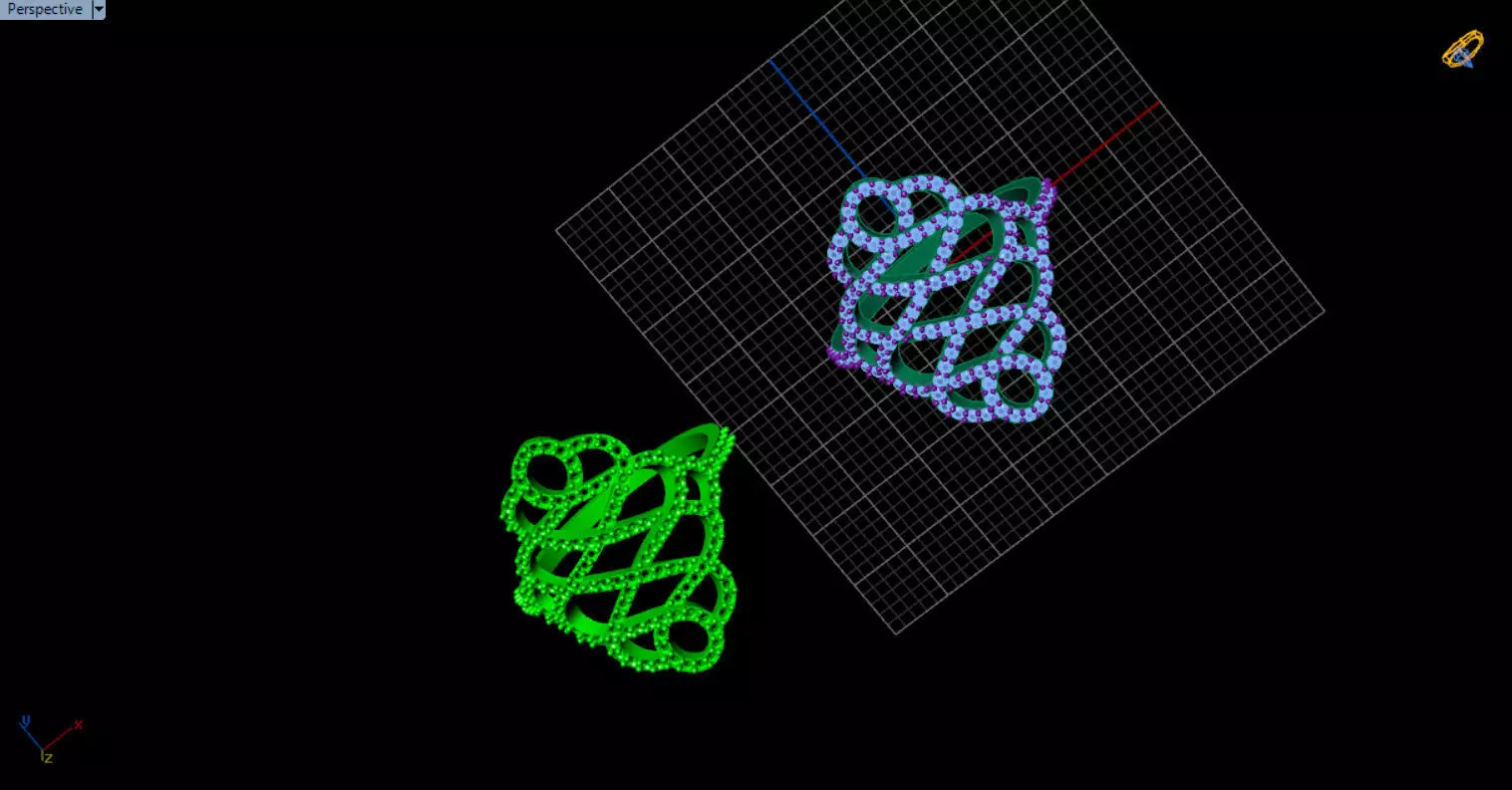 patterned jewelry ring 3D print model_30