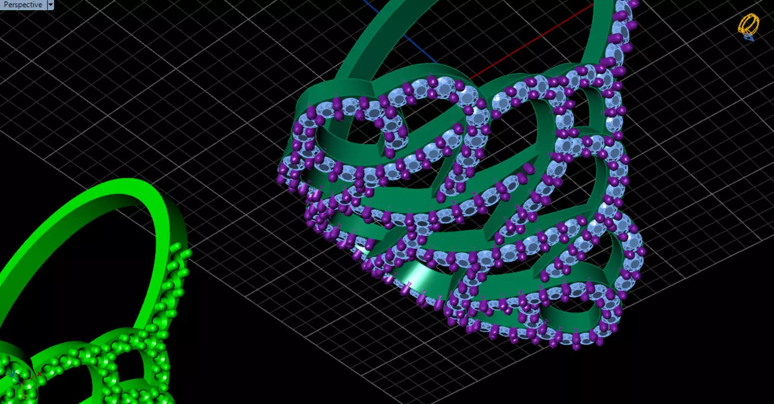 patterned jewelry ring 3D print model_62