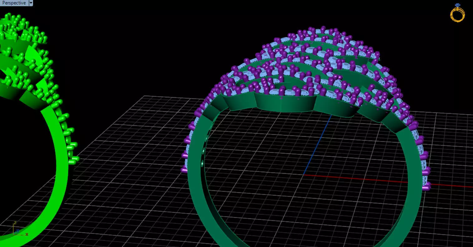 patterned jewelry ring 3D print model_50