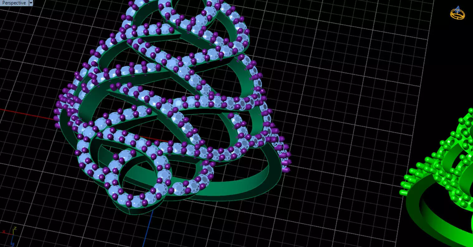 patterned jewelry ring 3D print model_41