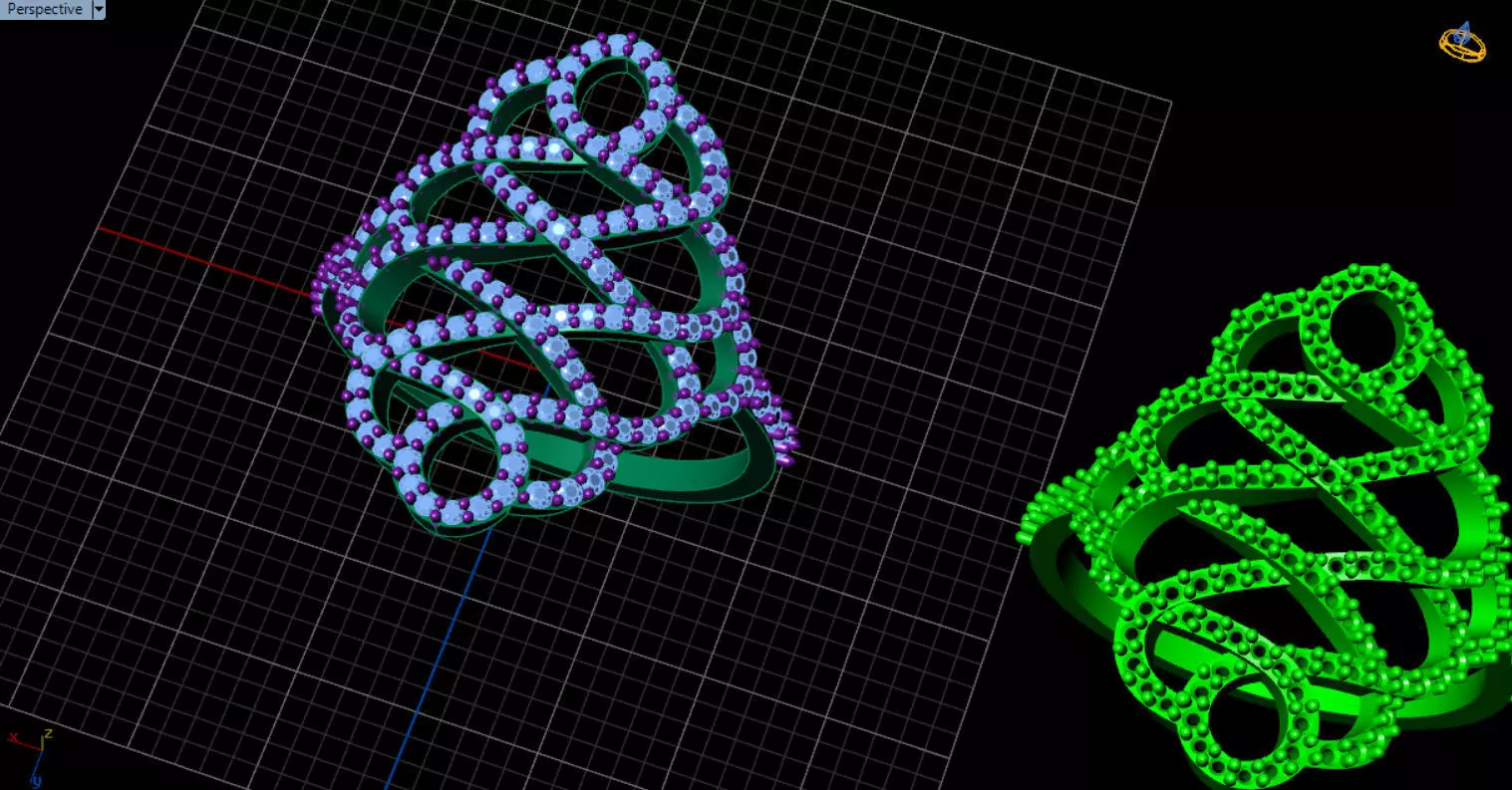 patterned jewelry ring 3D print model_40