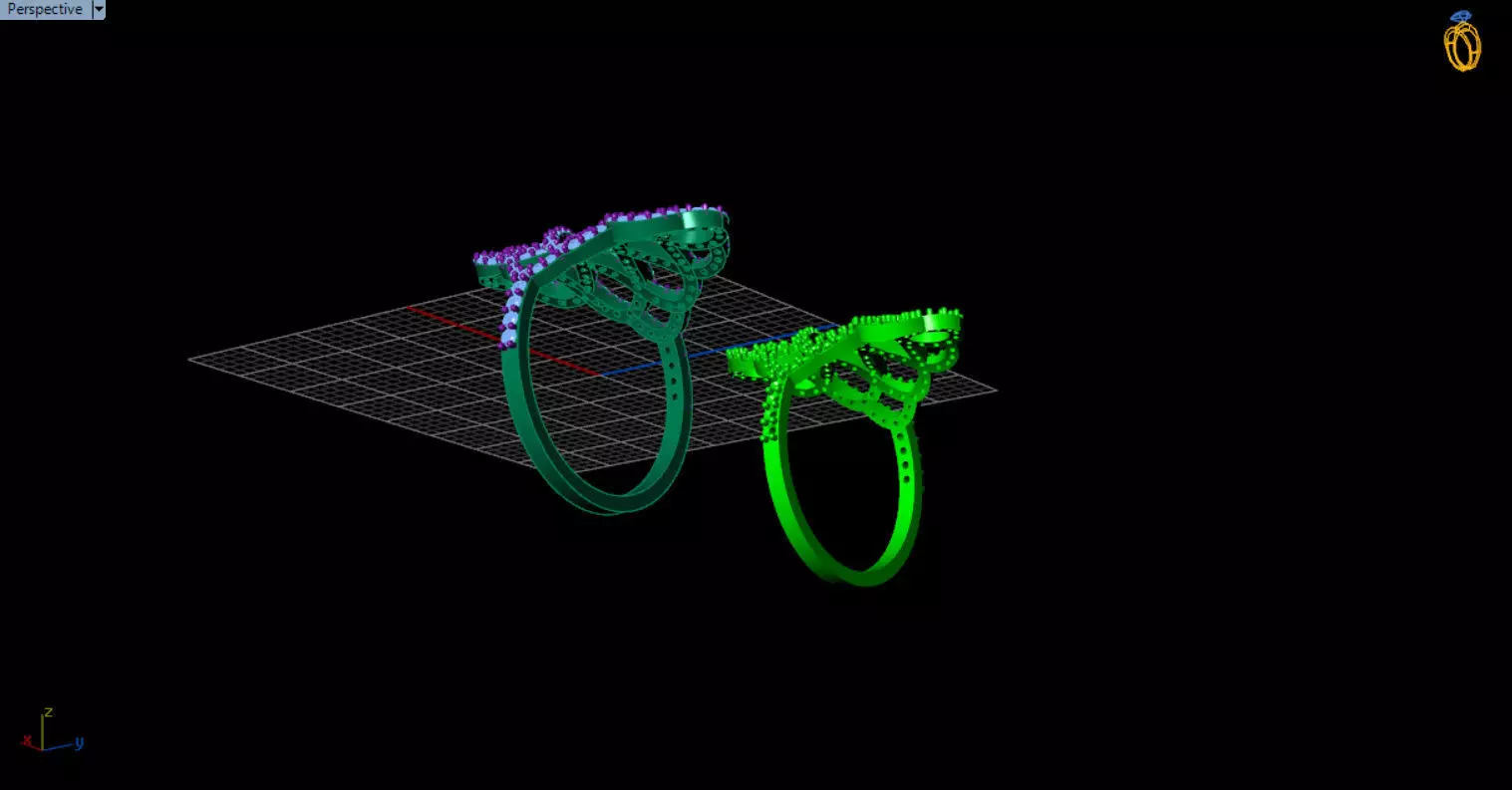 patterned jewelry ring 3D print model_15