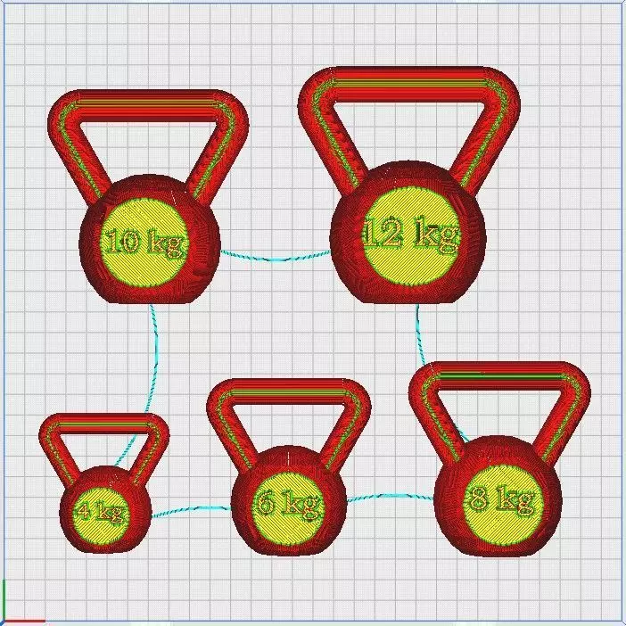 Kettle Bells 3D print model_2