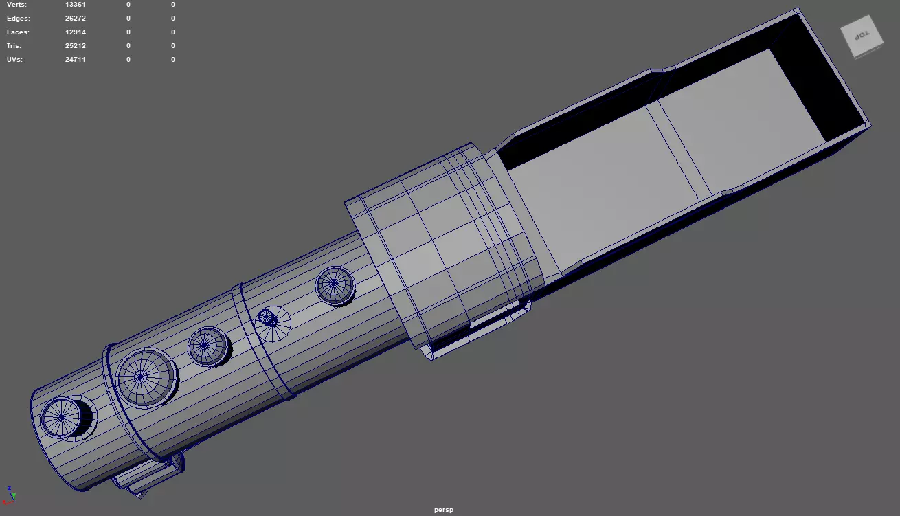 Low Poly Train 02 Low-poly 3D model_10