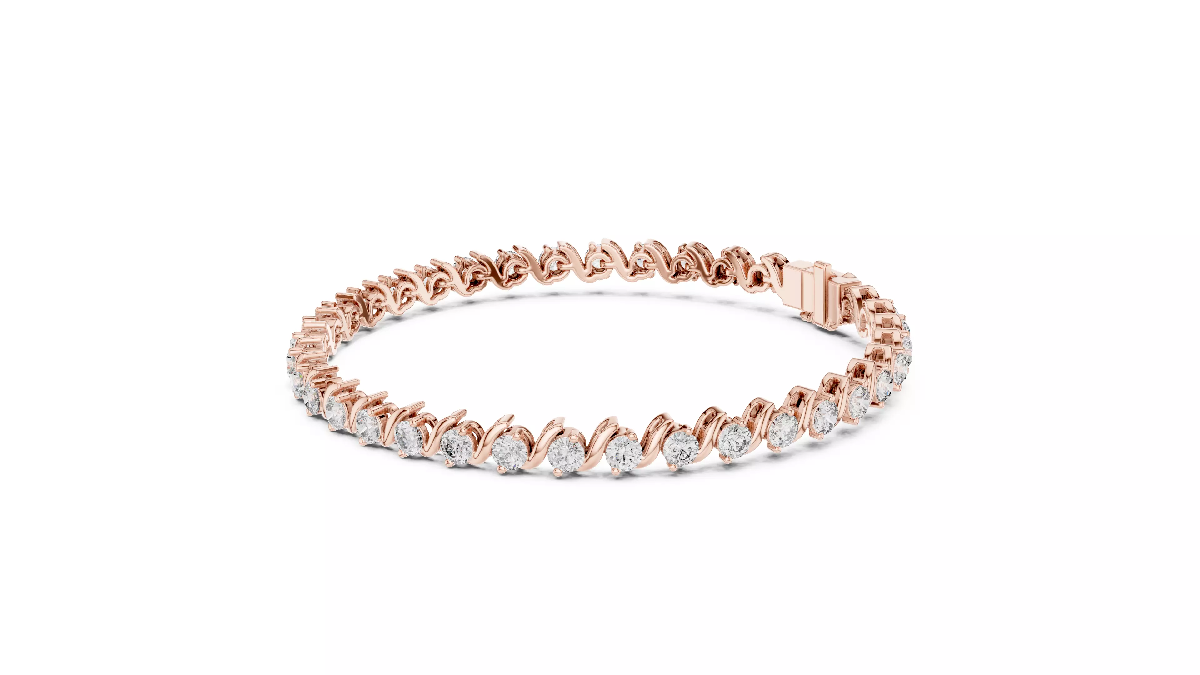 Tennis Bracelet 3dm stl renders Animation video details 3D print model_1